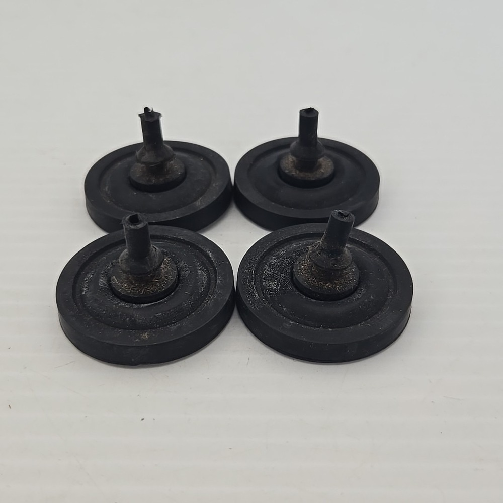 Akai AP-100 Turntable Parts - Complete Set of‎ 4 Feet